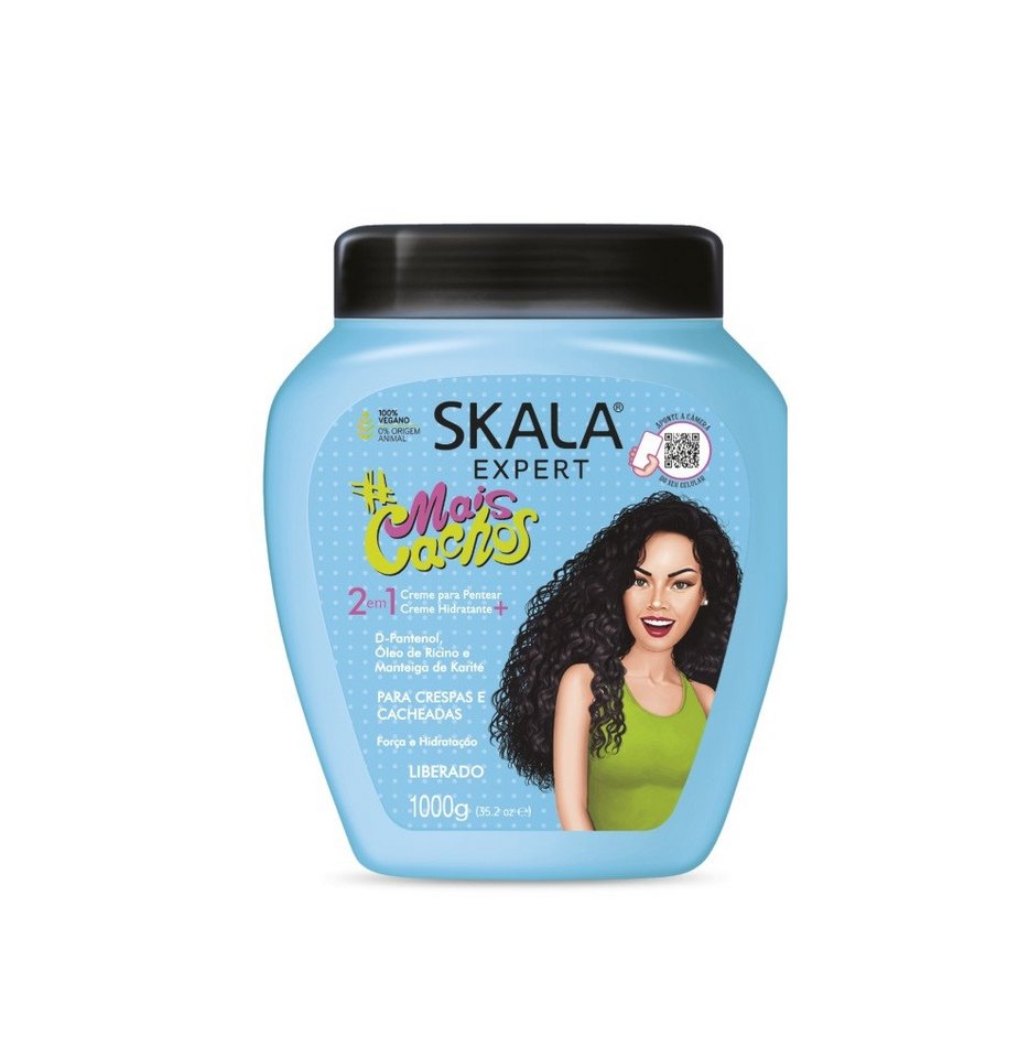 Skala Haarcreme Skala Hair Treatment 2in1 Mais Cachos 1000ml, 1-tlg. von Skala