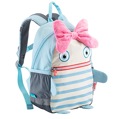 Skandika Sorgenfresser Kinderrucksack Lilli | Kinder Rucksack ab 1-5 Jahre für Mädchen und Jungen, 8 L, Namensschild, reflektierende Elemente, Outdoor | Kindergartenrucksack, Vorschulrucksack von Skandika