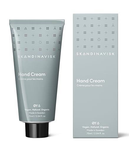 Skandinavisk ØY 'Insel' Bio Handcreme, Duftnoten: Zierapfel und Hundsrose, Wassermoose und grüne Blätter, 75 ml. von Skandinavisk