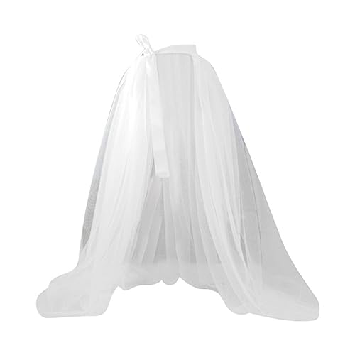 Skang Rock Damen Sommer Lang Lässiger, locker sitzender Damenrock aus festem Mesh Sommerröcke Knielang von Skang