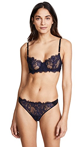 Skarlett Blue Damen Entice Balconette-BH (Schwarz/Mitternacht, 70B) von Skarlett Blue