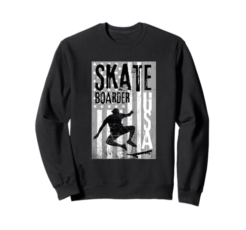 Skateboarder Skateboarding Skateboards Jugend Männer Frauen Kinder Sweatshirt von Skateboarder USA Skateboarding Apparel