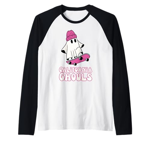 California Ghouls Skateboarder Halloween Skater Teen Girl Raglan California Ghouls Skateboarder Halloween Skater Teen Girl Raglan von Skateboarding Californian Ghouls Halloween Designs