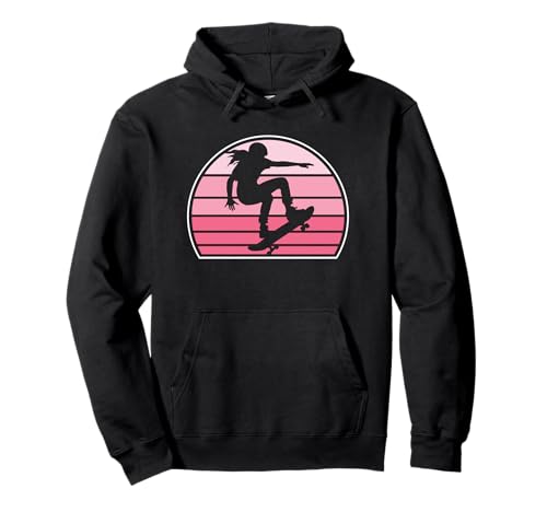 Skater Skating Skateboard Skateboarding Damen Mädchen Pullover Hoodie von BALARI
