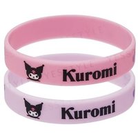 Skater - Sanrio Kuromi Insect Repellent Silicone Ring Bracelet 2 pcs von Skater