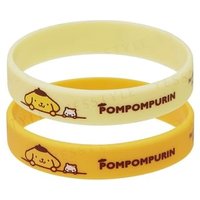 Skater - Sanrio Pompompurin Insect Repellent Silicone Ring Bracelet 2 pcs von Skater