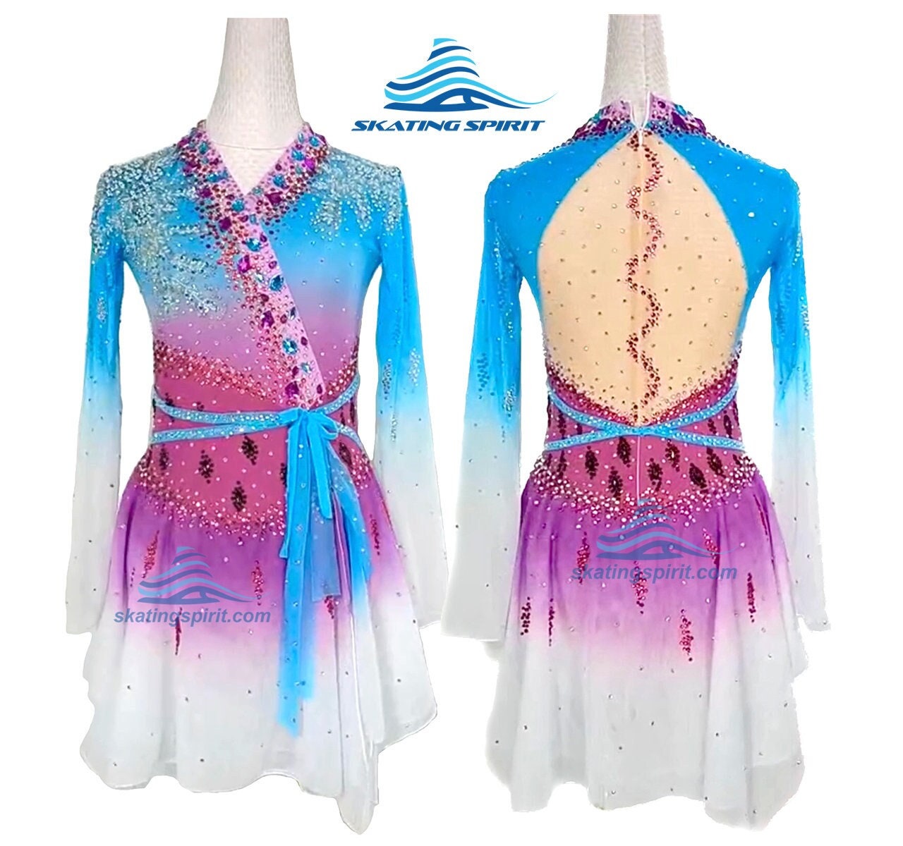 Custom Made Mädchen Und Damen Eiskunstlauf Kleid, Tanzkostüm - Sd068 | Mulan von SkatingSpirit