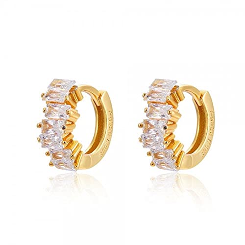 Damen Ohrringe Silber 925 Elegant, Ohrstecker Zirkonia Gold Irregulär Ohrringe Jugendliche Geschenk für Geburtstagsfeier Damen Ohrringe Silber 925 Elegant, Ohrstecker Zirkonia Gold Irregulär Ohrringe Jugendliche Geschenk für Geburtstagsfeier von Skcess
