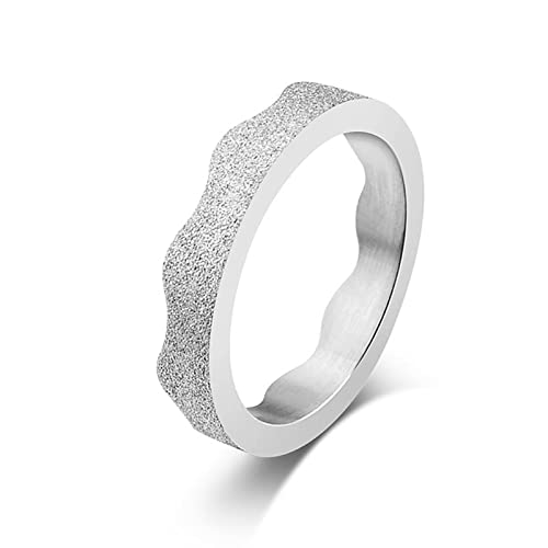 Ringe für Herren Silber, Ring für Männer Edelstahl Krone Ringe Herren Geschenke für Männer Größe 60 (19.1) von Skcess