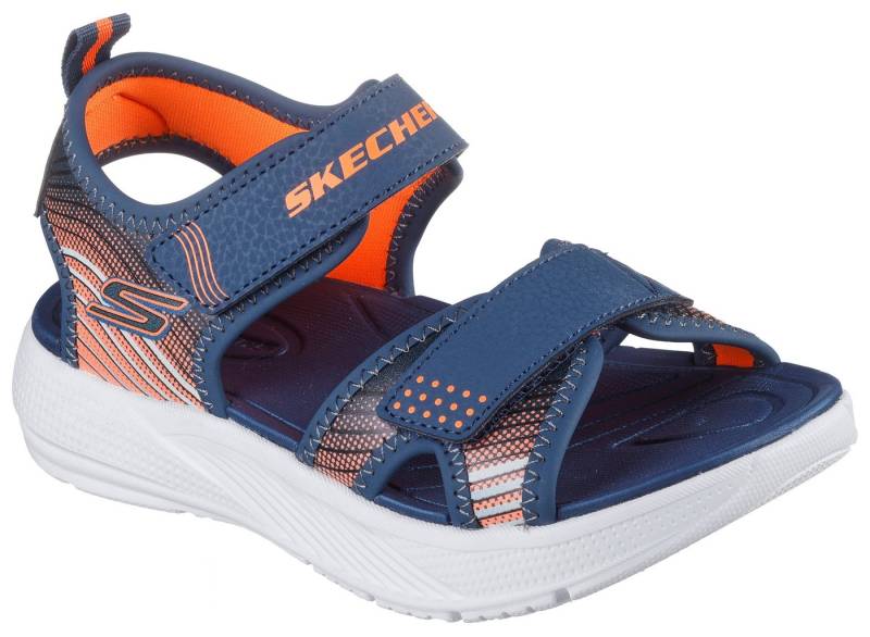 Skechers Kids MICROSPEC-SPLASH Sandale, leichte Sandale mit Klettverschluss, Größenschablone zum Download von Skechers Kids