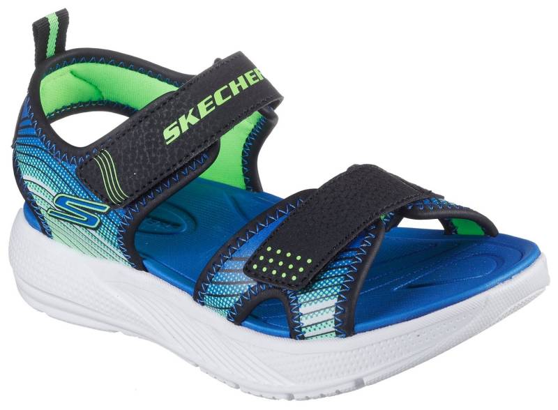 Skechers Kids MICROSPEC-SPLASH Sandale, leichte Sandale mit Klettverschluss, Größenschablone zum Download von Skechers Kids