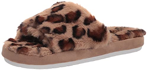 Skechers Modern Comfort Women's Damen Cozy Slide WILD Night Hausschuh, Tan Faux Fur, 39 EU von Skechers