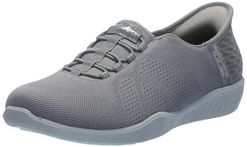 Skechers Modern Comfort Women's Damen Newbury St-Lightly Sneaker, GRAU, 39.5 EU von Skechers Modern Comfort Women's