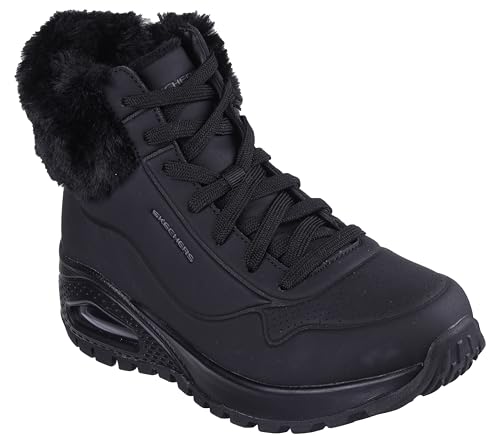 Skechers Damen Uno Rugged Fall Air Stiefelette, Black, 37.5 EU von Skechers