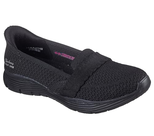 Skechers Modern Comfort Women's Seager-High Fashion Hands Free Slip-ins Loafer, Schwarz, 42 EU von Skechers Modern Comfort Women's