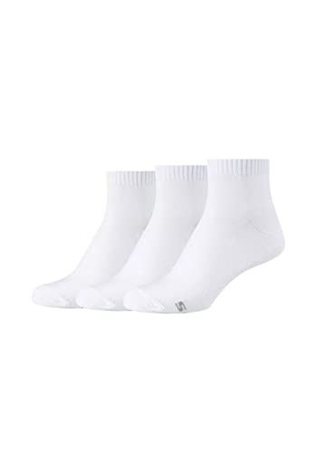 Skechers Socks Damen Sk42005 Füßlinge, Weiß (White 1000), (Herstellergröße: 39/42) (3er Pack) von Skechers