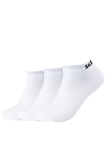Skechers Socks Herren SK43022 Füßlinge, Weiß (White 1000), 47/50 (Herstellergröße: 47/49) (3er Pack) von Skechers