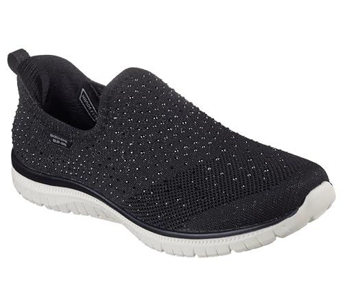 Skechers Sport Women's Virtue-icon Martha Stewart Sneaker, Black/White=bkw, 38.5 EU von Skechers Sport