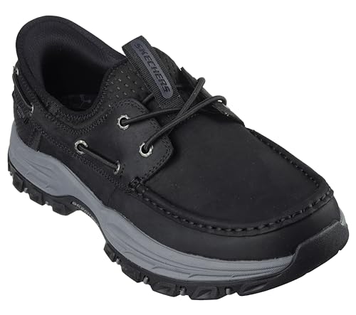 Skechers USA Men's Herren Knowlson-Shore Thing Hands Free Slip-in Mokassin, Schwarz, 43 EU von Skechers USA Men's