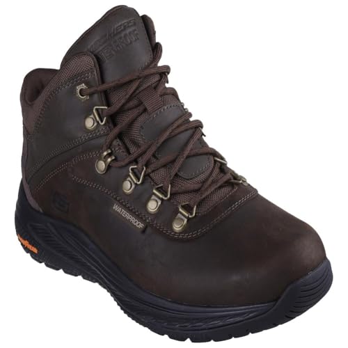 Skechers USA Men's Herren Meroe-Pikeman Stiefelette, Schokolade, 43 EU von Skechers USA Men's