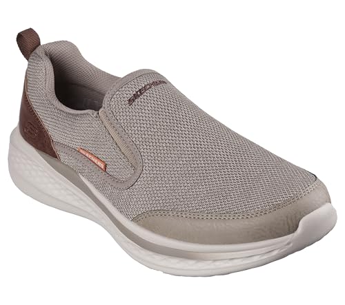 Skechers USA Men's Herren Slade-Lucan Sneaker, Khaki, 48 EU X-Weit von Skechers USA Men's