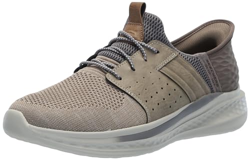 Skechers USA Men's Herren Slade-Ocon Hands Free Slip-in Mokassin, Beige, 41 EU von Skechers USA Men's