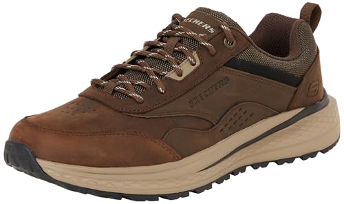 Skechers USA Men's Herren Slade Ultra Peralto Oxford, Cocoa Leather/Synthetic, 45.5 EU von Skechers USA Men's