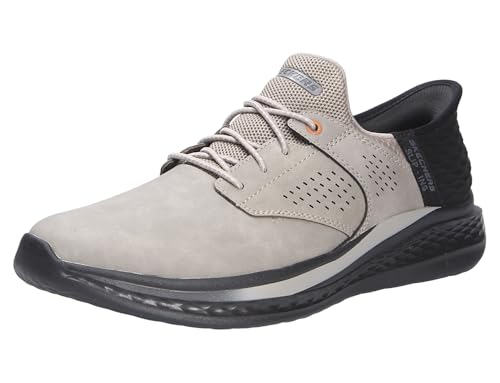 Skechers USA Men's Slade-Macklin Sneaker, Cement, 48 EU Skechers USA Men's Slade-Macklin Sneaker, Cement, 48 EU von Skechers USA Men's