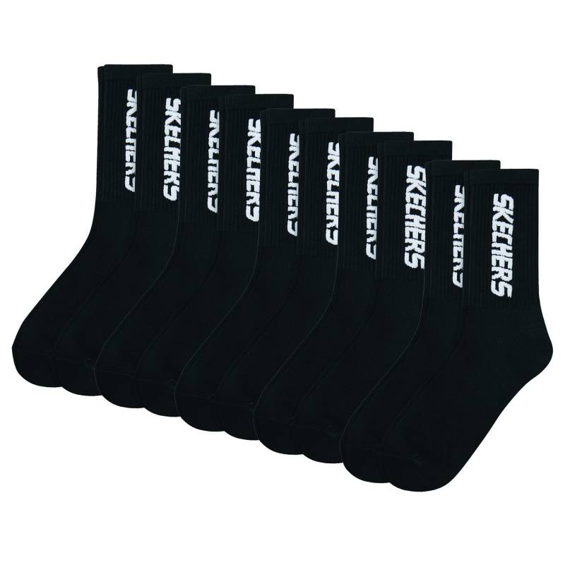 10 Paar Skechers Unisex Sportsocken Tennissocken cushioned line Socken SK41042 von Skechers