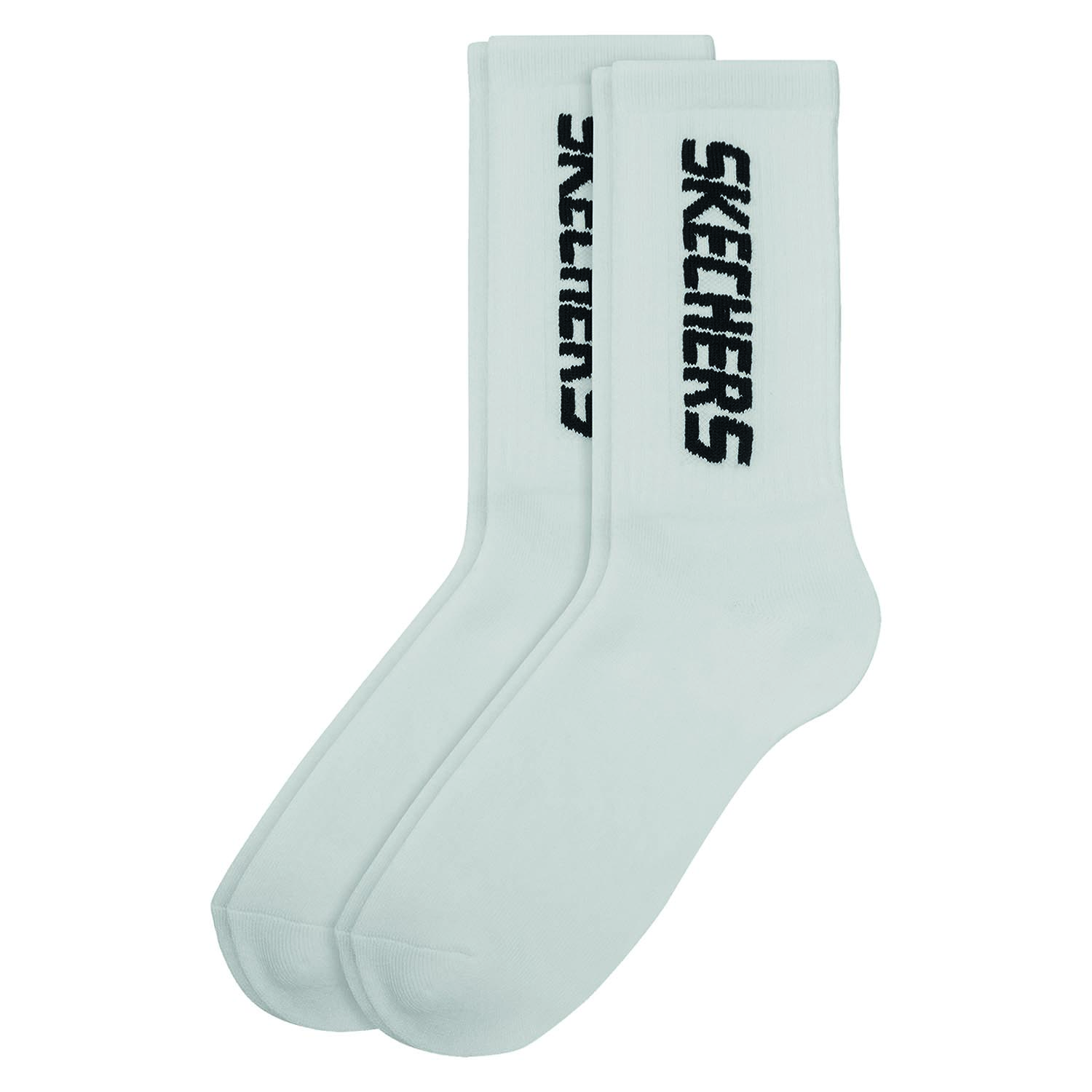 2 Paar Skechers Unisex Sportsocken Tennissocken cushioned line Socken SK41042 von Skechers