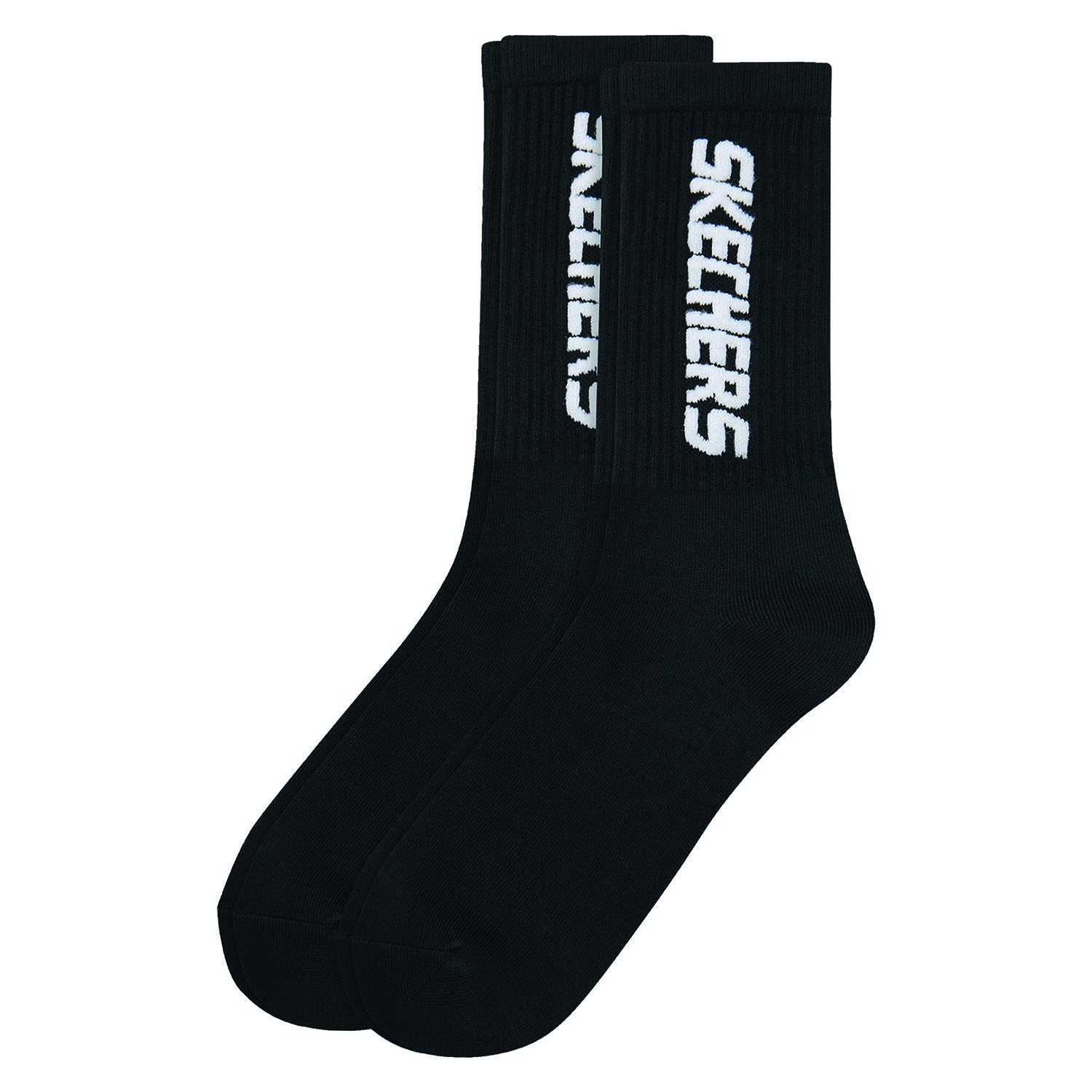 2 Paar Skechers Unisex Sportsocken Tennissocken cushioned line Socken SK41042 von Skechers