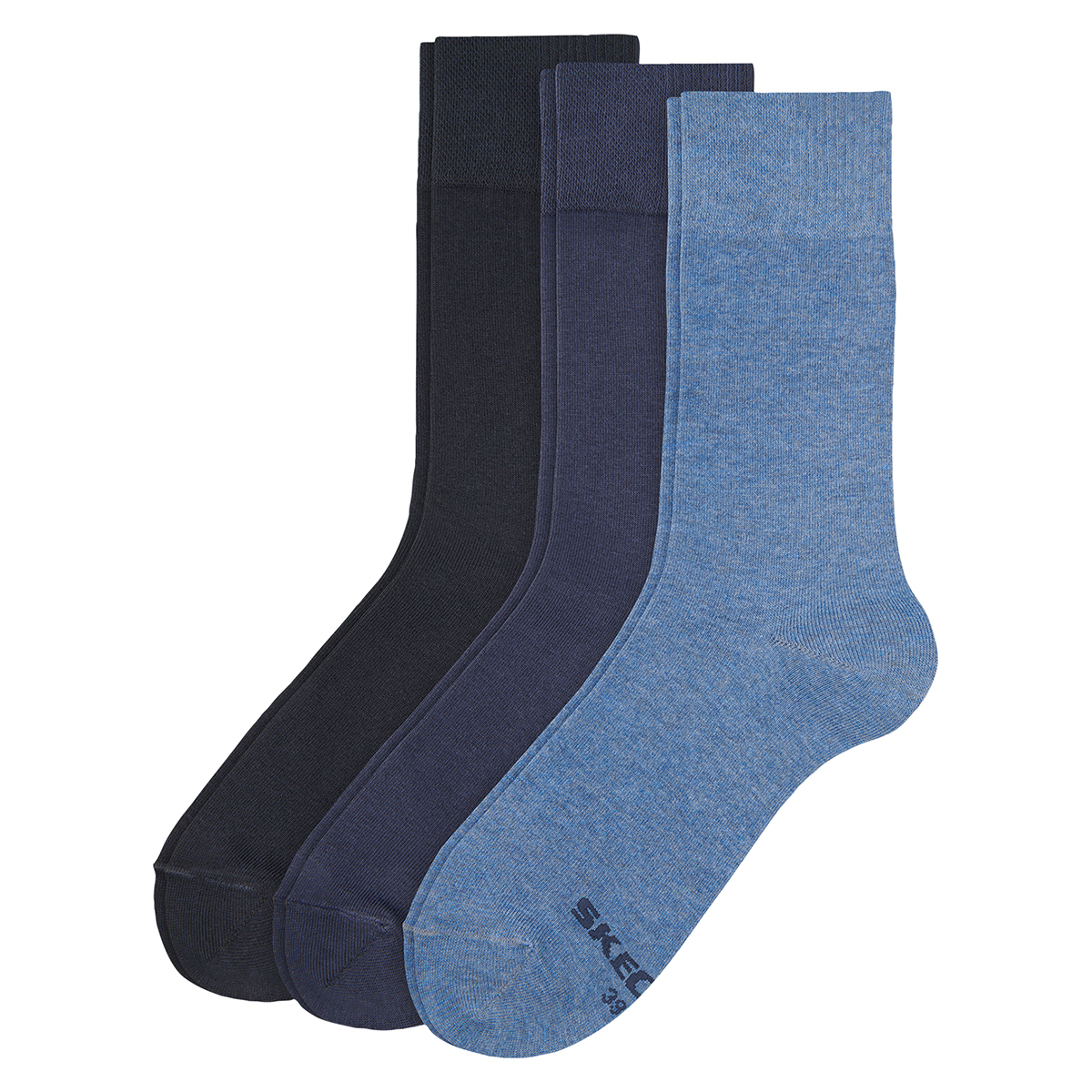 3 Paar Skechers Herren Sportsocken Crew Socken SK41007 von Skechers