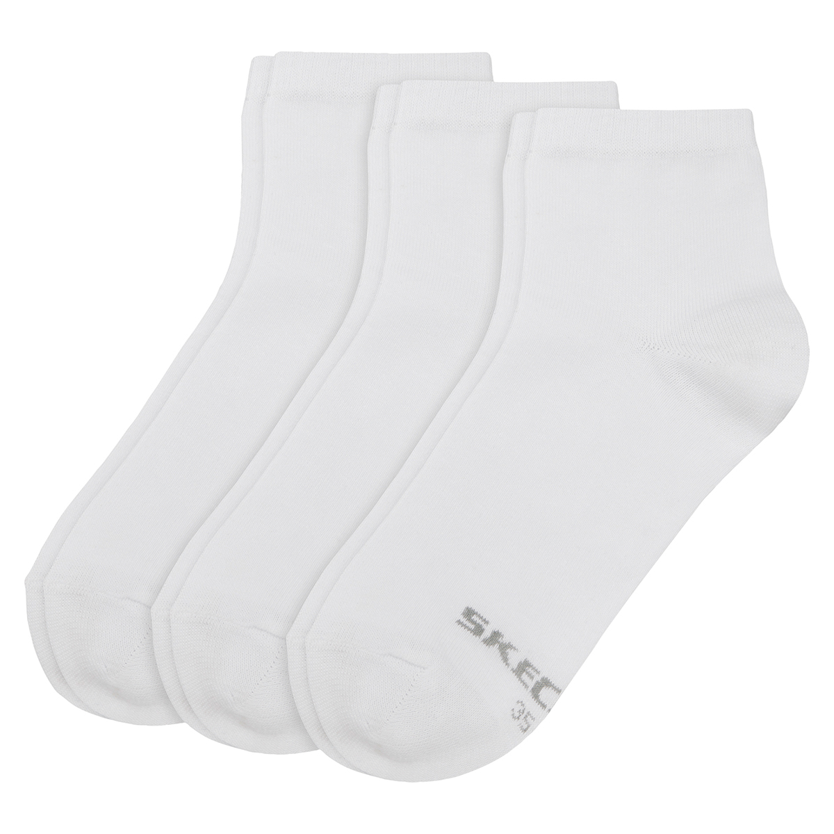 3 Paar Skechers Women basic Quarter Damen Sportsocken Socken SK42005 von Skechers