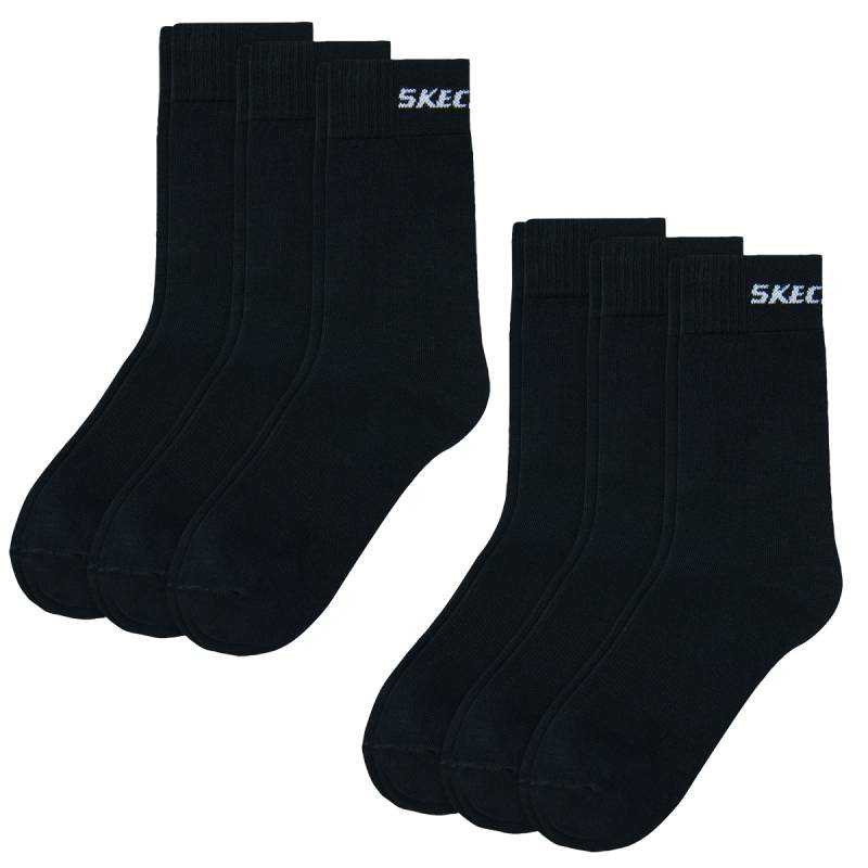 6 Paar Skechers Unisex Basic Socken SK41040 von Skechers