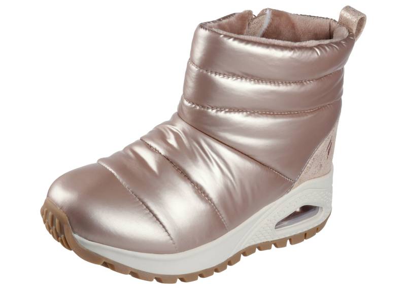 SKECHERS, gefütterte Damen-Boots, Winterschuhe, mit Reißverschluss, Roségold, Größe 38 SKECHERS, gefütterte Damen-Boots, Winterschuhe, mit Reißverschluss, Roségold, Größe 38 von Skechers