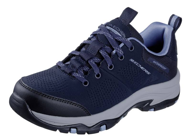 SKECHERS, wetterfeste Damen-Schnürschuhe, mit Klimamembrane, Dunkelblau, Größe 41 von Skechers
