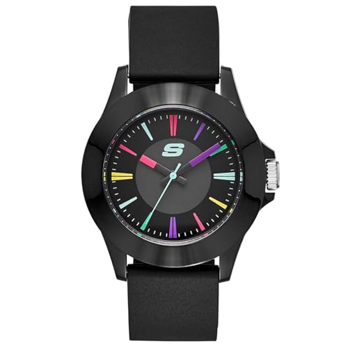 SKECHERS Damen Analog Quartz Uhr mit Silicone Armband SR6079 SKECHERS Damen Analog Quartz Uhr mit Silicone Armband SR6079 von Skechers