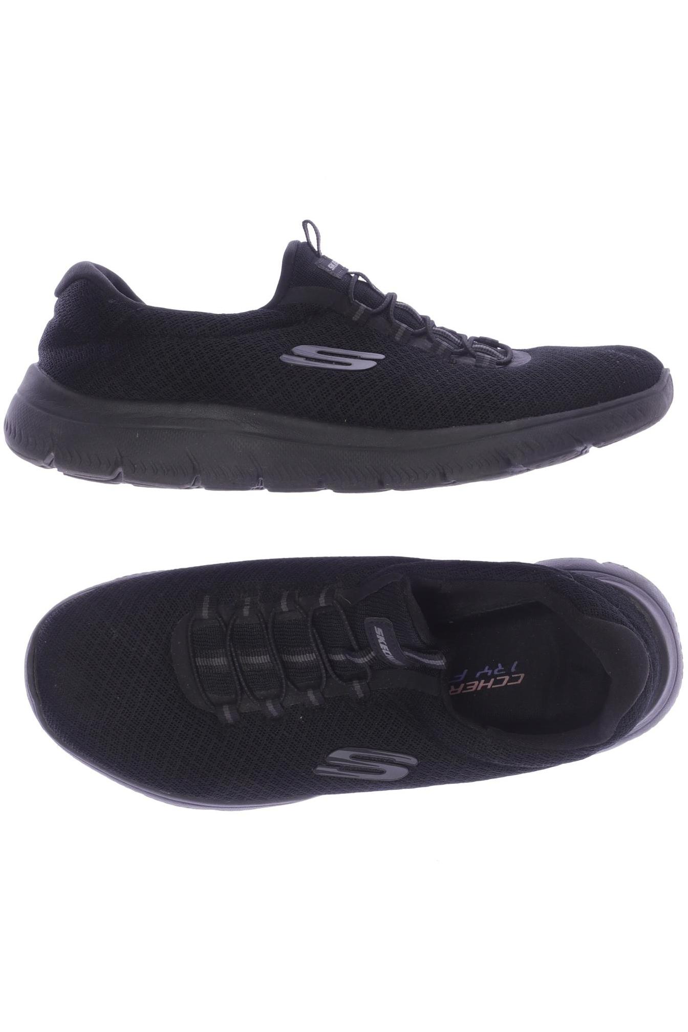 SKECHERS Damen Sneakers, schwarz von Skechers