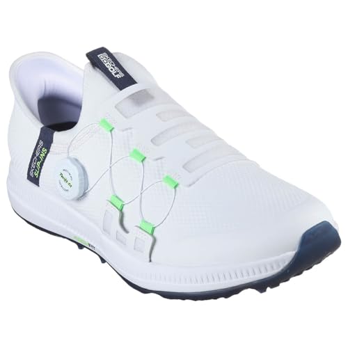 SKECHERS Golf Go Golf Elite 5 Slip in Golfschuhe EU 43 1/2, weiß, 43.5 EU von Skechers Go Golf