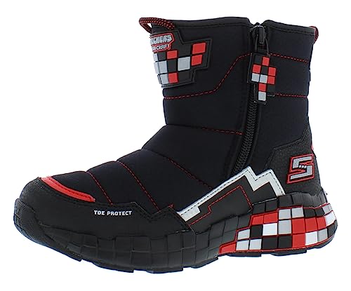 Skechers Jungen, Winter Boots, Schwarz, 34 EU von Skechers