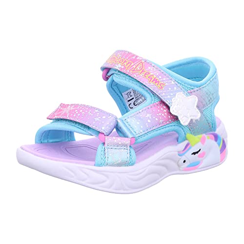 Skechers kid UNICORN DREAMS SANDAL - MAJEST bunt Gr. 29 von Skechers