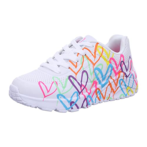 Skechers 314064L UNO LITE - Spread The Love Weiß Gr. 28 von Skechers