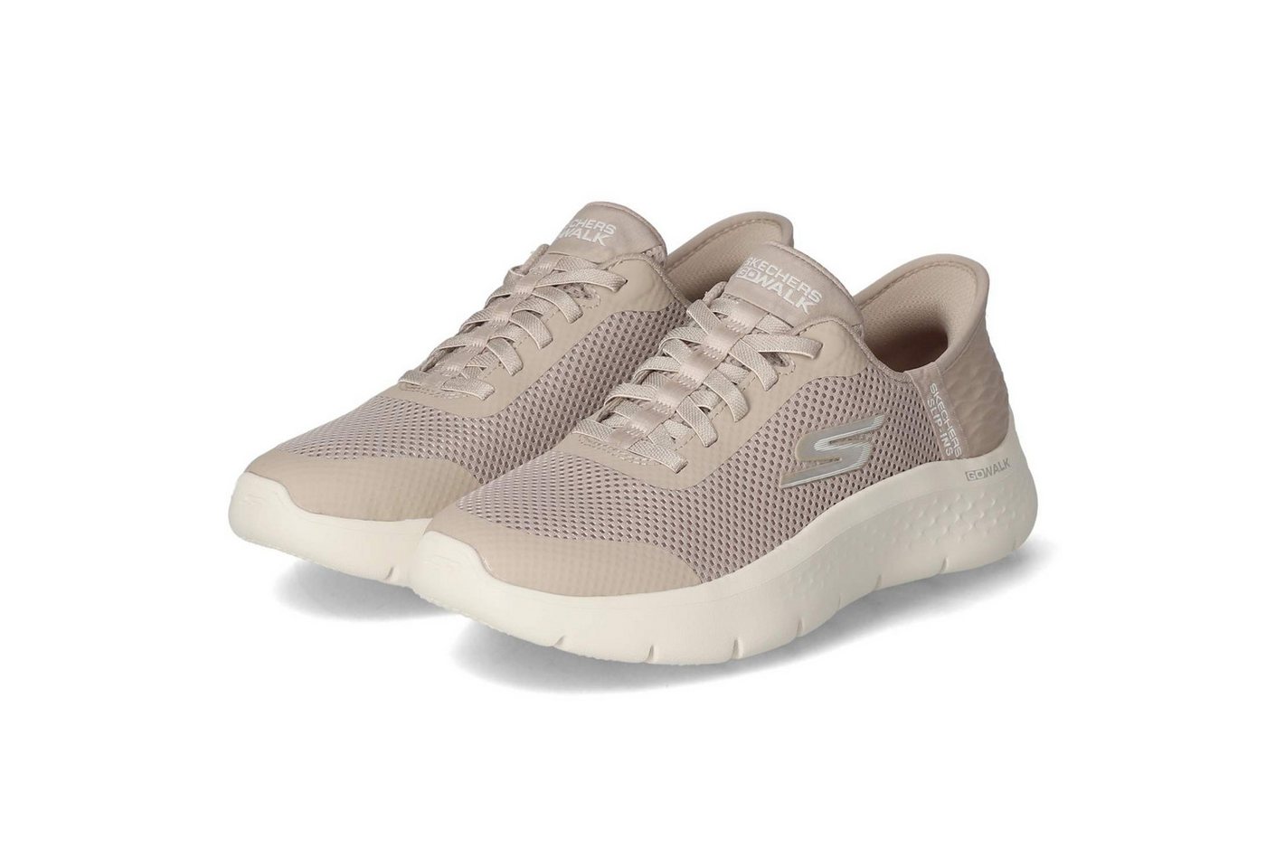 Skechers Skechers 124836 TPE Damen Textil taupe Schnürschuh von Skechers