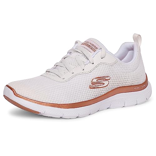 Skechers Flex Appeal 4.0 - Brilliant View Damen Sneaker Turnschuhe 149303 Weiß, Schuhgröße:41 EU von Skechers