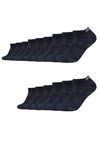 Skechers 15 Paar Unisex Sneaker Socken SK43022, Farbe:Navy, Socken & Strümpfe:35-38 von Skechers