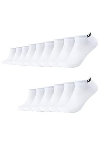 Skechers 15 Paar Unisex Sneaker Socken SK43022, Farbe:White, Socken & Strümpfe:43-46 von Skechers