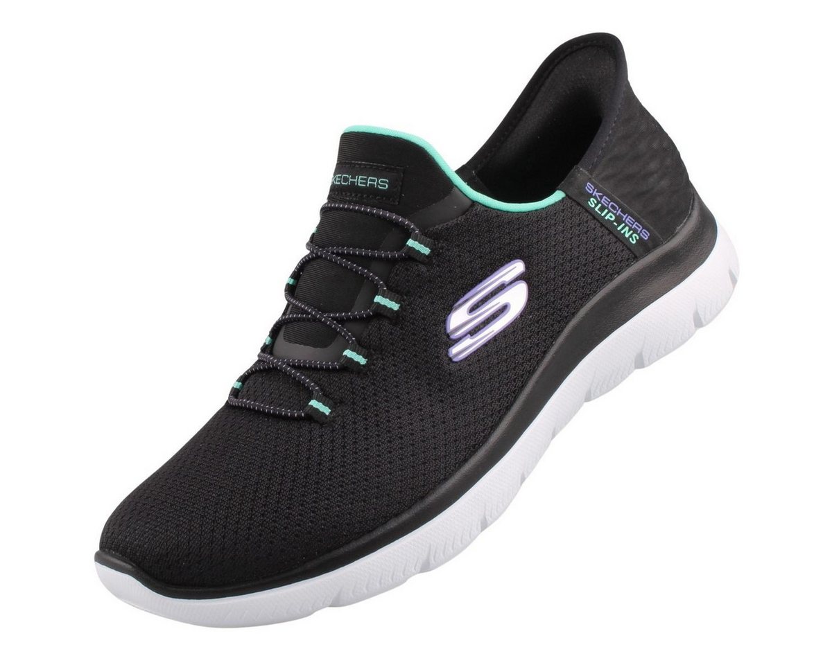 Skechers 150123-BKTQ Slipper von Skechers