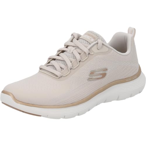 Skechers 150217 NTGD Schnürhalbschuh Textil Damen in beige - Gr. 42 von Skechers