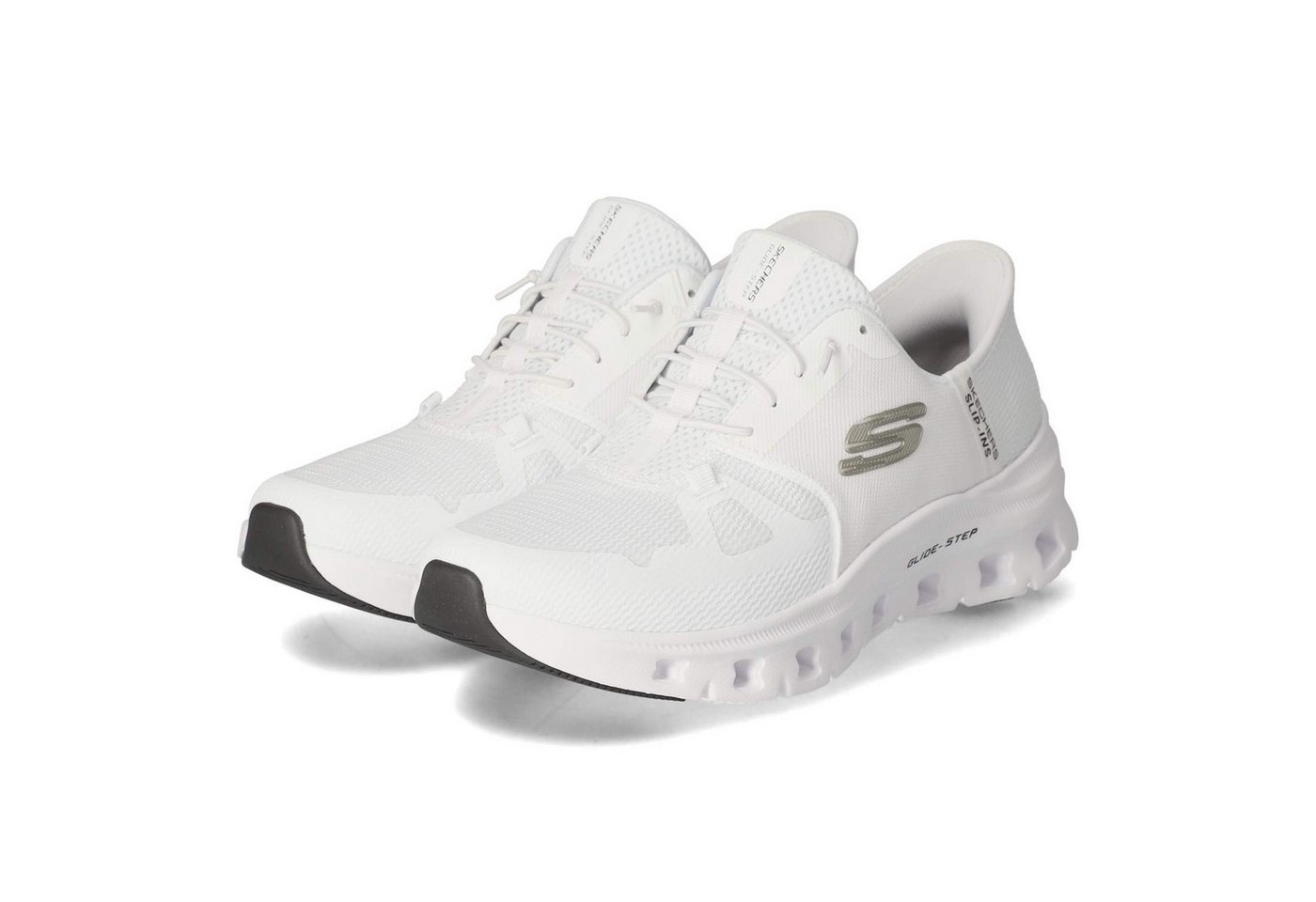 Skechers Skechers 150420 WHT Damen Textil & Synthetik weiss Schnürschuh von Skechers