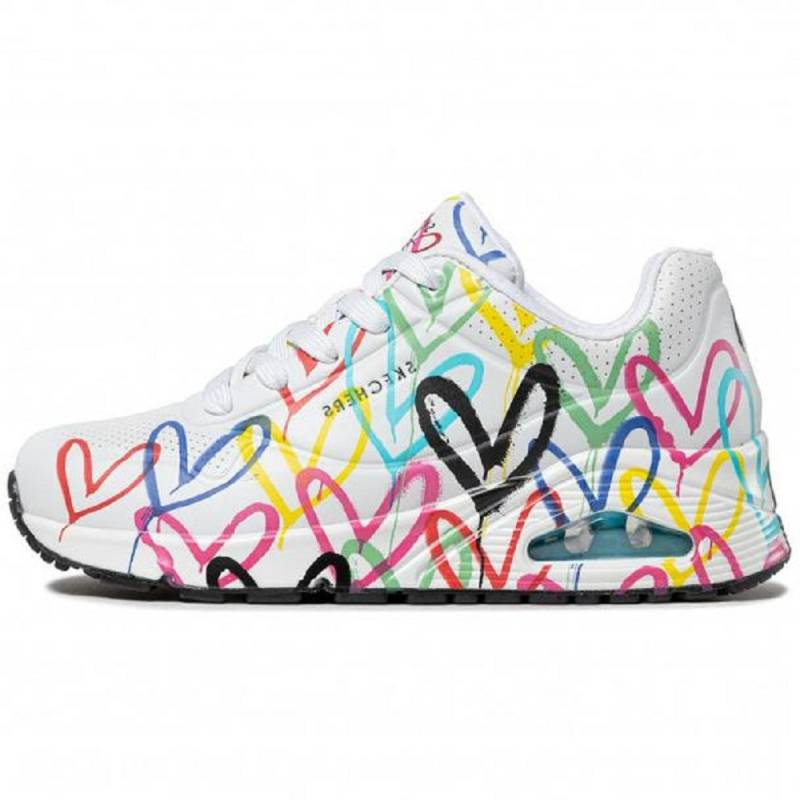 Skechers 155507-WMLT - Skechers Uno Spread the Love Sneaker von Skechers
